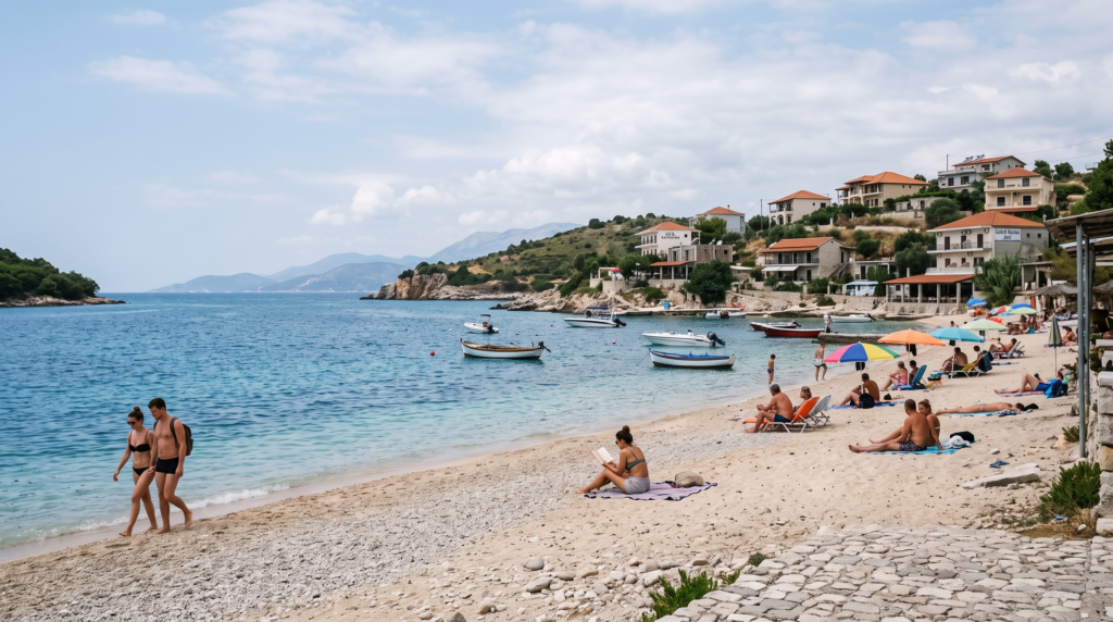 Affordable beach destination in Europe on the Albanian coast