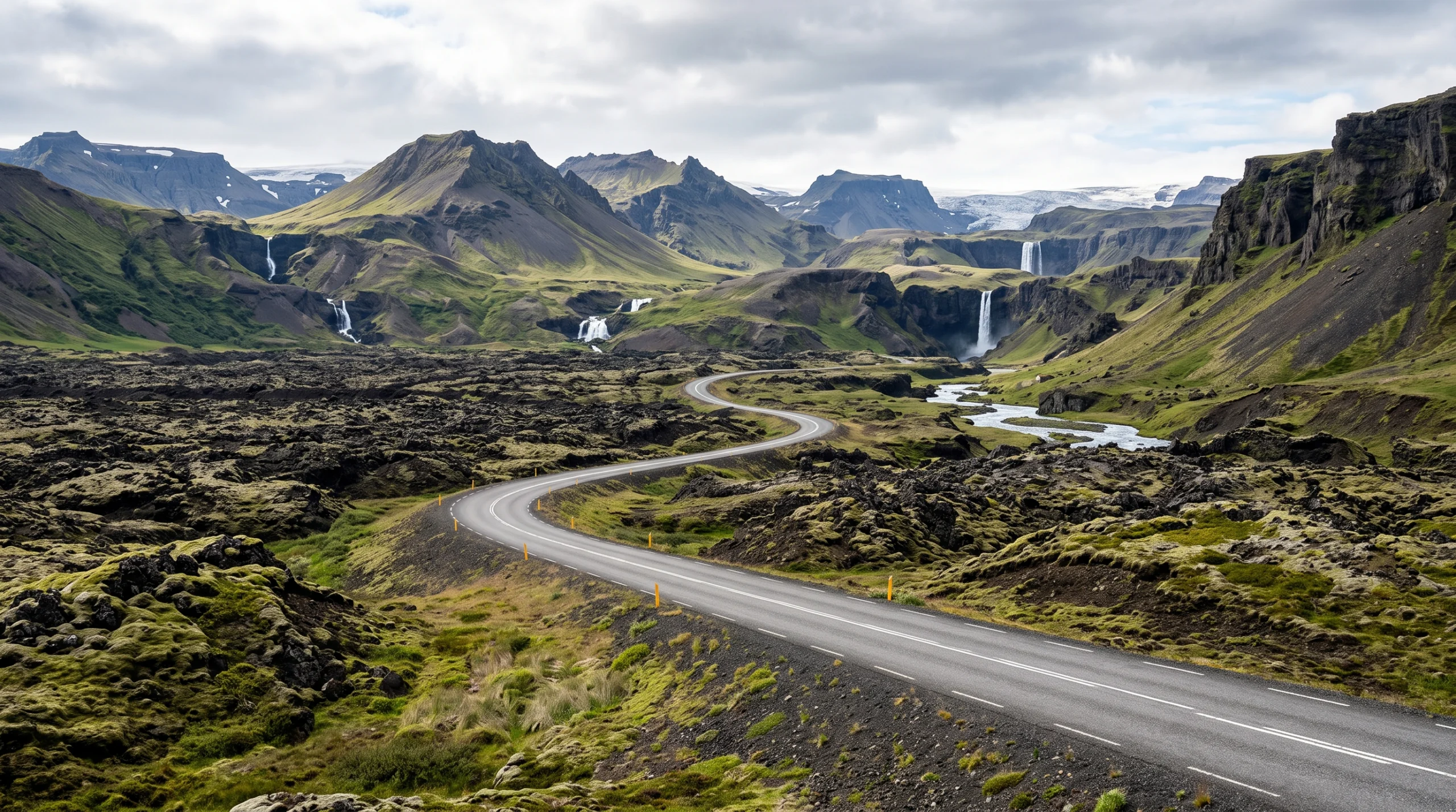 Iceland landscape for an Iceland trip cost guide