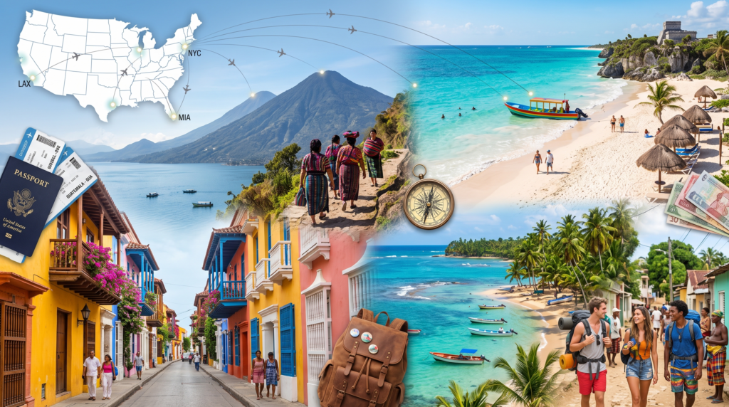 Affordable countries to visit from USA including Mexico Guatemala and Colombia