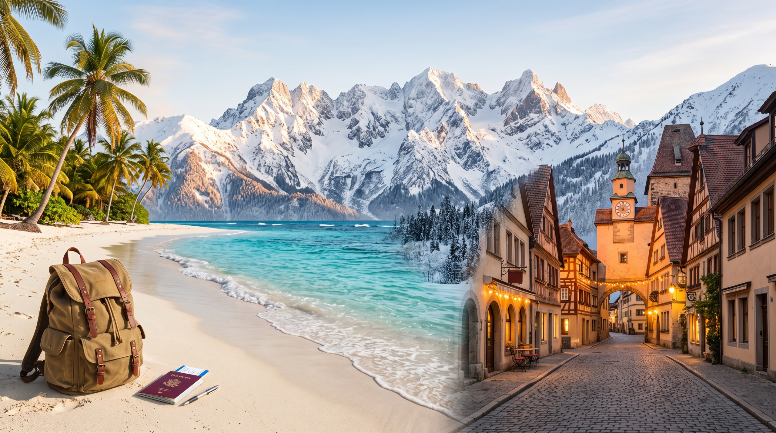 Best places to travel in February with warm beaches, snowy mountains, and global destinations