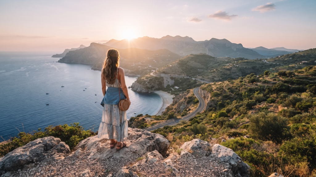 Best places to travel in July with a scenic summer coastal landscape