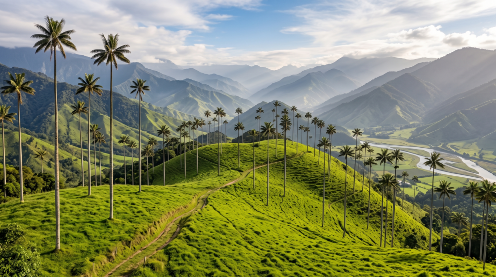 International destinations from New York: Colombia mountains