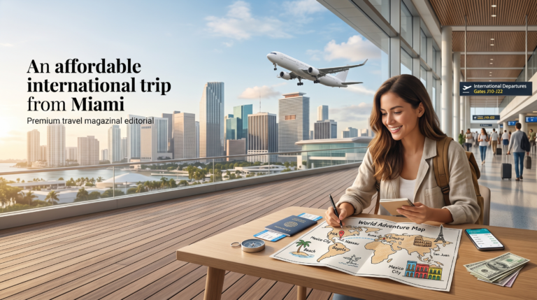 Cheapest international destinations from Miami for affordable travel