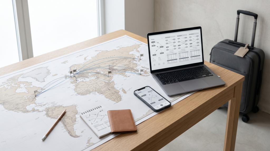 Comparing airports for cheap international flights