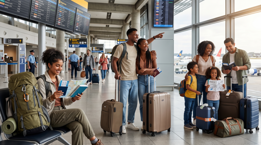 Solo travelers couples and families planning affordable international trips