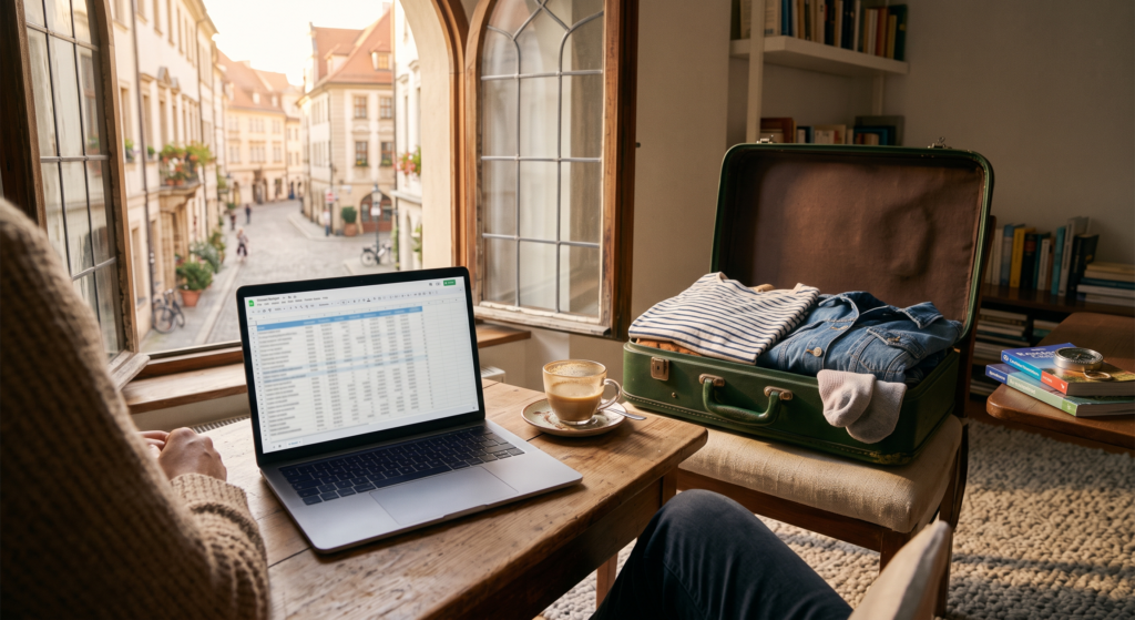 travel budget for airfare and other trip costs