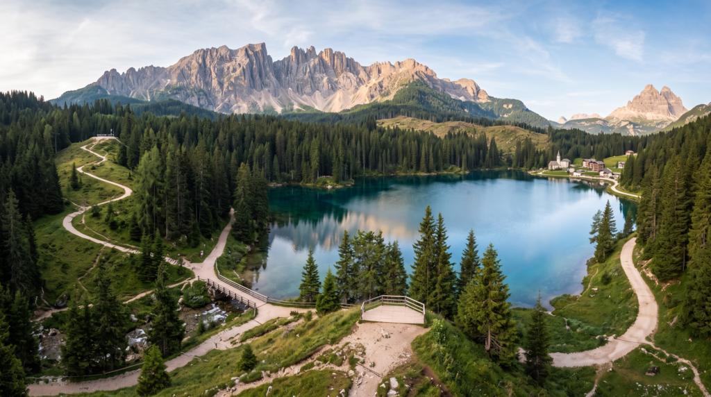 Scenic trip itinerary for budget planning