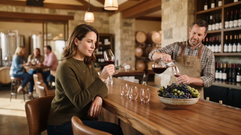 Wine harvest experience during September travel