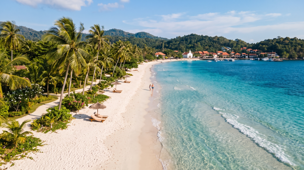 Warm places to travel in March for a beach vacation